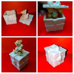 Ceramic Gift Box Bow to Bear Surprise